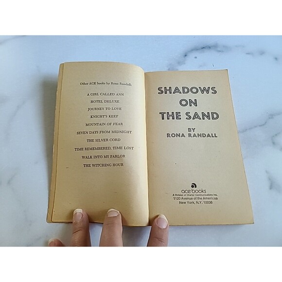 Shadows Of The Sand By Rona Randall Paperback - Picture 3 of 10